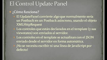 Usar el UpdatePanel