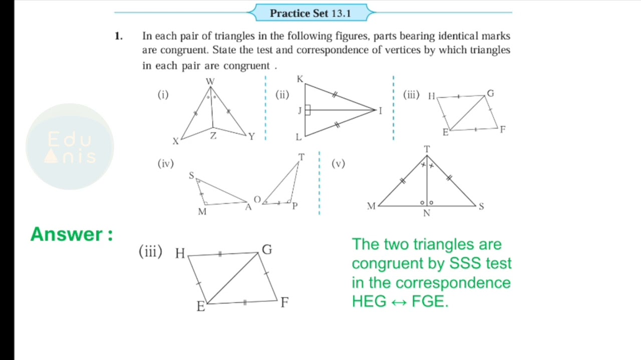 Class 8 Maths practice Set 13.1 | Maharashtra Board
