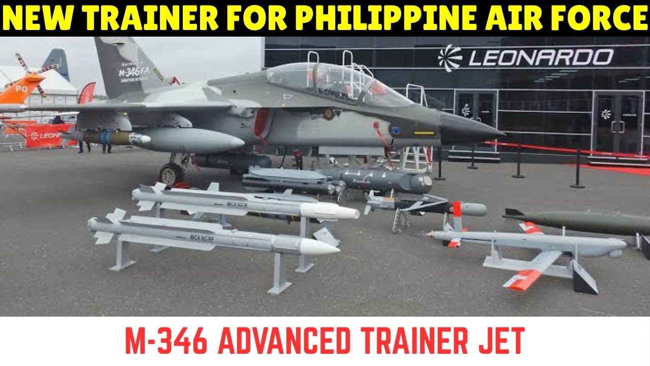 NEW TRAINER AIRCRAFT FOR PHILIPPINE AIR FORCE 🇵🇭 M-346 ADVANCED TRAINER JET