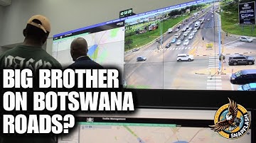 Boko Launches Greater Gaborone Traffic Management Centre | 24/7 CCTV, Speed & Red-Light Cameras