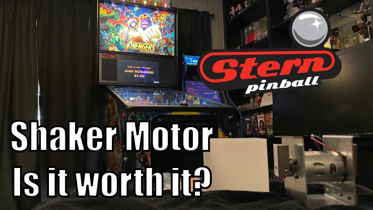 Is is worth it? Stern Pinball Shaker Motor installed onto Avengers