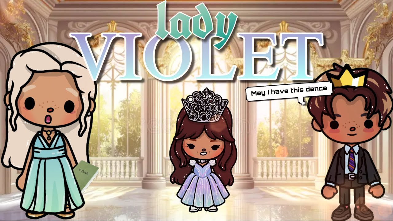 Lady Violet 💕👑 WITH VOICES 💕👑 [Full Movie] 💕👑 Toca Shimmer