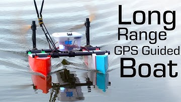 Autonomous R/C Boat 13km Waypoint Mission