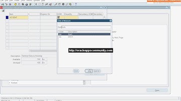 Subinventory Transfer - Oracle Inventory