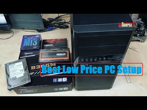 Best Low Price PC Setup with Biostar B365M Motherboard &amp; Intel i3 9100 processor | Insource IT
