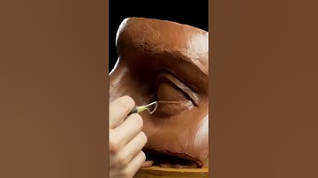 Tips For Sculpting The Eye 👁️ In Clay. Observe The Eye From Many Angles.