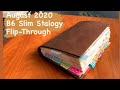 AUGUST 2020 B6 SLIM STALOGY FLIP-THROUGH