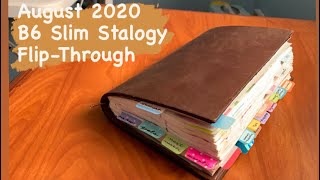 AUGUST 2020 B6 SLIM STALOGY FLIP-THROUGH