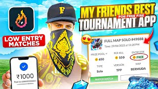 MY FRIEND'S OWN BEST TOURNAMENT APP REVIEW FOR FF 🤑💯| LOW ENTRY MATCHES 💯| FF Tournament App 2026 🔥🤑 screenshot 4