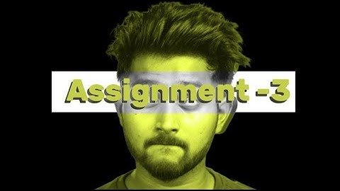 ASSIGNMENT-3 || Tharun