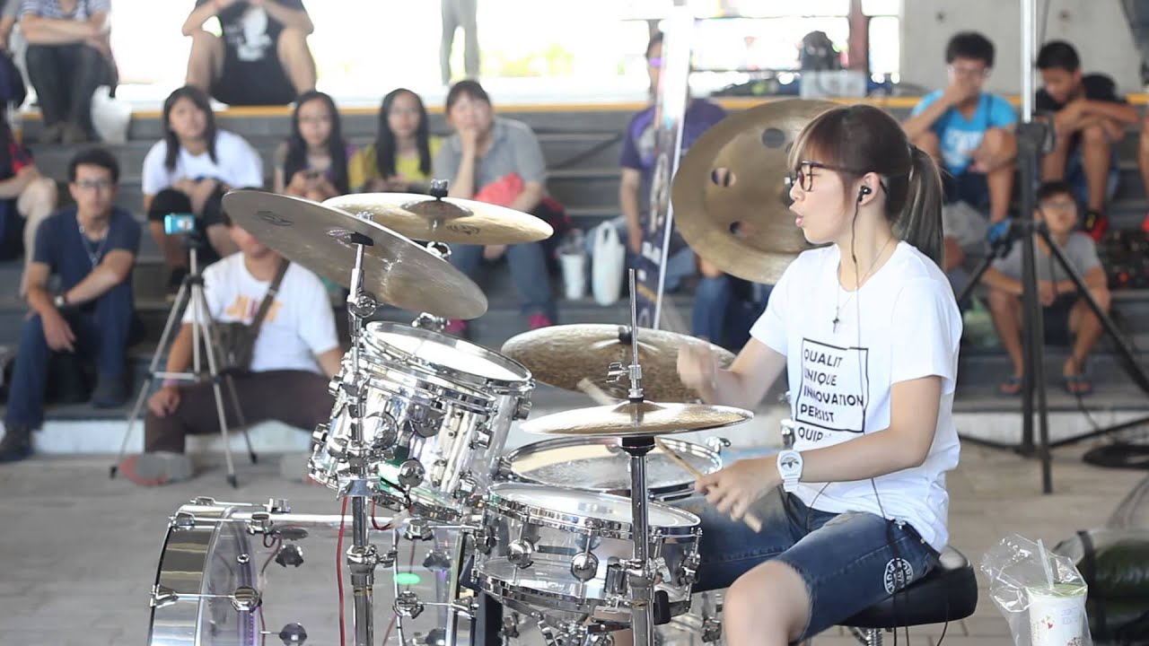 20150516 爵士鼓 羅小白 小蘋果