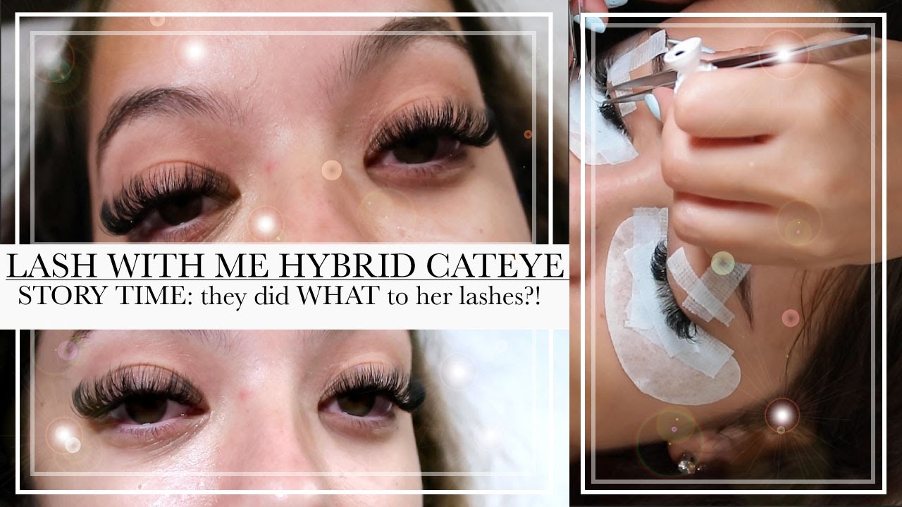 Upgrade Your Lash Game Hybrid Cat Eyelash Extensions for a Bold and