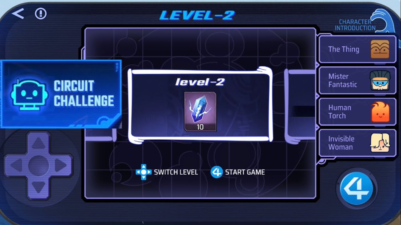 Marvel Mystic Mayhem : F4 Circuit Challenge Lv 2 - YouTube