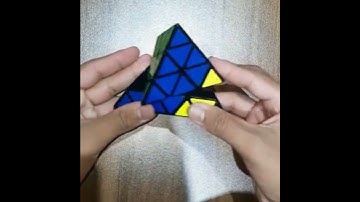 Mastered pyraminx last 3 edges