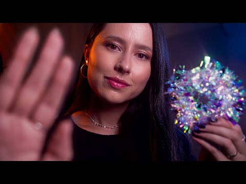 ASMR for sleep 💤 visual triggers, hand movements, scanning, whisper, soft spoken, +