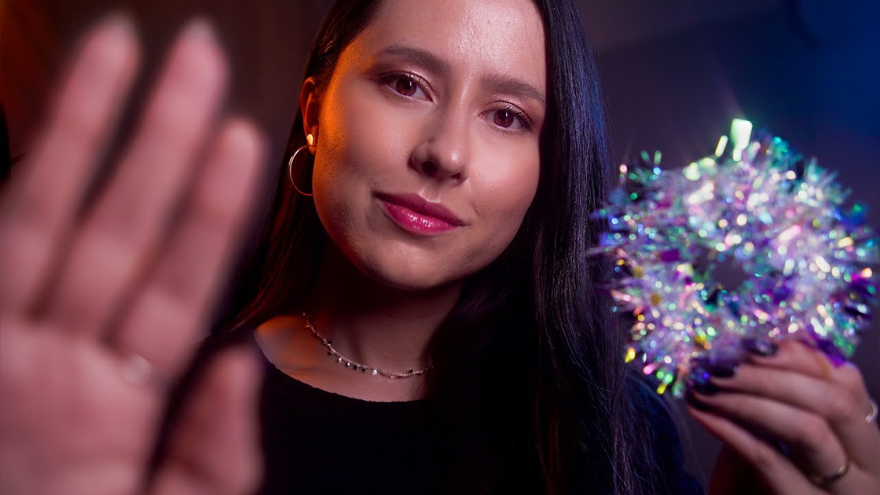 ASMR for sleep 💤 visual triggers, hand movements, scanning, whisper, soft spoken, +