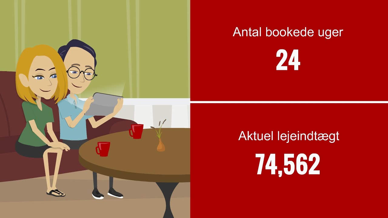 Følg med i udlejningen af dit sommerhus - Feriepartner Danmark