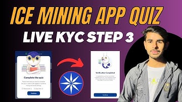 Ice Mining App Quiz KYC Answers || Ice Network KYC Step 3 Quiz || Ice Network Quiz Answers *SOLVED*