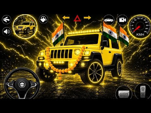Modified Mahindra Thar😈Games:Indian Thar (Gadi Wala Games) Car Game Android Game - #2026