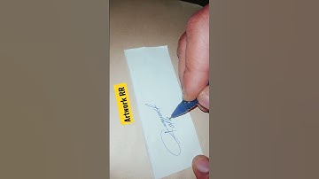 Requested VIP Autograph of Gunwant🔥🌟💥 | how to make your own beautiful relaxing signature |#shorts