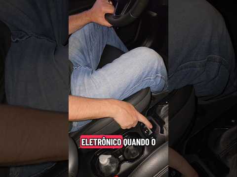 O que acontece se apertar o freio de estacionamento eletrônico com o carro andando #jeep