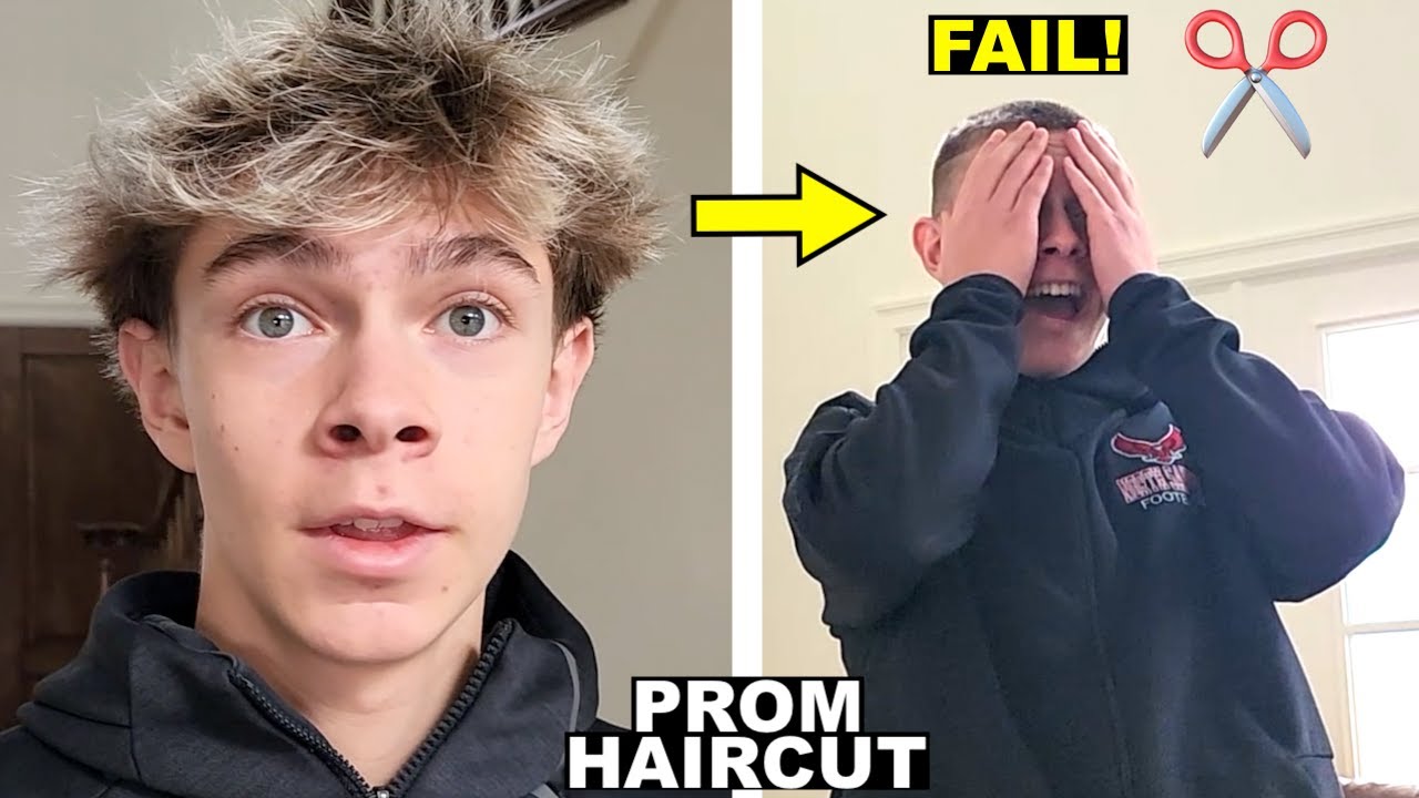 PROM HAIRCUT FAIL! 😱