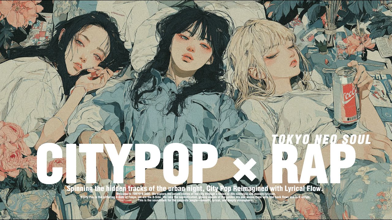 📼 Tokyo City Pop × RAP │ 『騒がしい街、冴えた感覚』 Noisy Streets, Clear Mind│Lofi Chill Playlist │ VOL.21