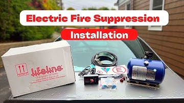 Lifeline Zero 2020 ABF Fire Suppression Electric System installation - E46 BMW