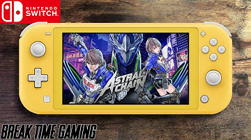 Astral Chain - Nintendo Switch Lite Gameplay