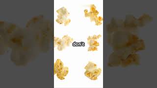 Why Some Popcorn Kernels Don't Pop? 🤔 #didyouknow #foryou #shorts