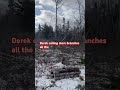 Working on the main house site today! #snow #offgridlovers #landclearing