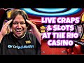LIVE TABLE CRAPS, BLACKJACK, SLOTS, &amp; MORE AT THE RIO IN LAS VEGAS!