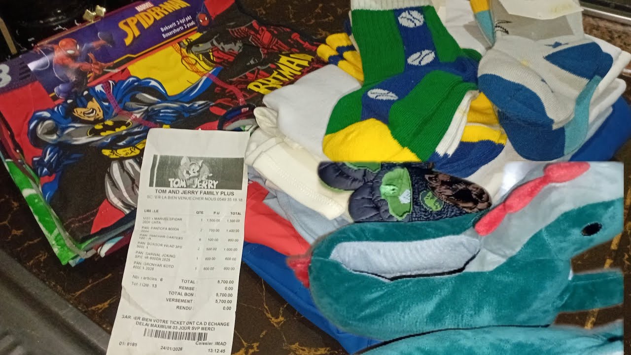 بأقل سعر🤑بعد طول غياب وليت ليكم بمشتريات لأطفالي✅️ من عند Tom and Jerry birtouta family plus 👌