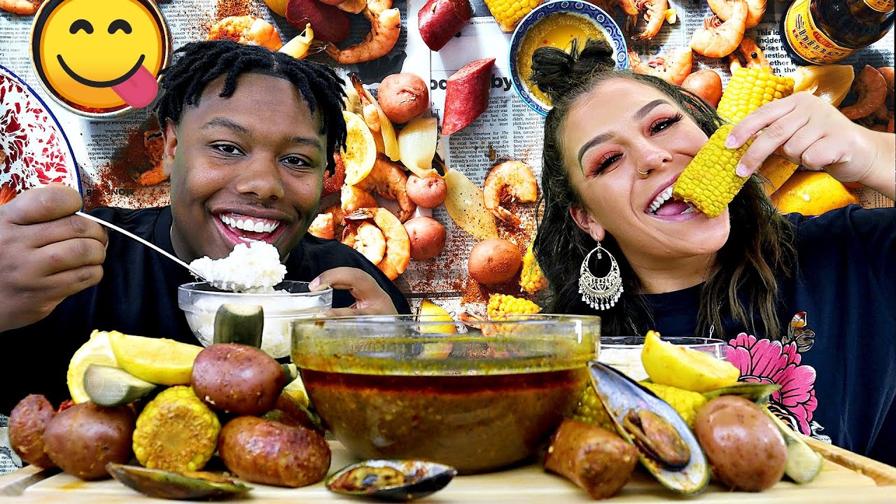 Seafood Boil Sides🌽🥚🥔 Family is Coming