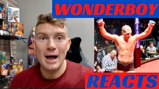 "I'm Just Trying Not To Throw Up" -MY 1st MMA FIGHT | Wonderboy Reacts