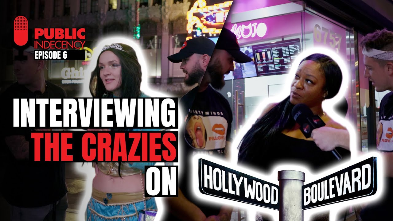 INTERVIEWING THE CRAZIES OF HOLLYWOOD BLVD