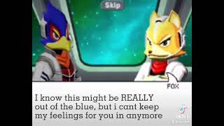stupid reupload of a fox x falco video from my tiktok account