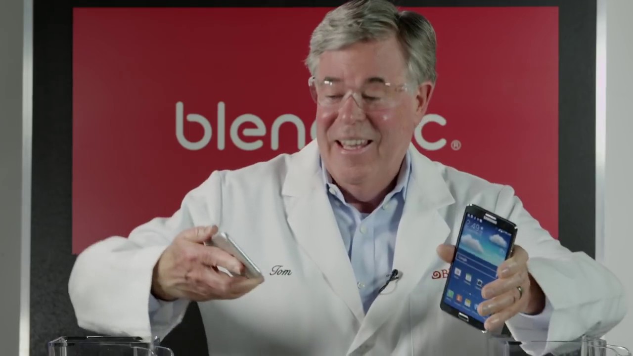 Will it Blend iPhone 6 Plus & Samsung Note 3 by DigiMrktng YouTube