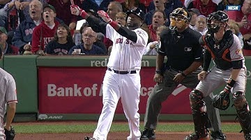 BAL@BOS: Papi crushes a two-run moonshot