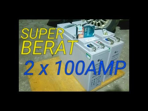 UNBOXING BATERAI VRLA 200AH || G POWER GP12-DC200 || MURAH BERKUALITAS || COCOK BUAT UPS ATAU PLTS |. 