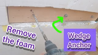 Properly Install a ledger to insulated concrete forms #wedgeanchor #framing #construction by Awesome Builds  800 views 4 months ago 6 minutes, 1 second