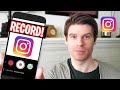 How To Record Instagram Story Without Holding The Record Button!