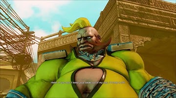Street Fighter V - Cammy vs Birdie | (Story Battle 10) Gameplay (PC HD) [1080p60FPS]