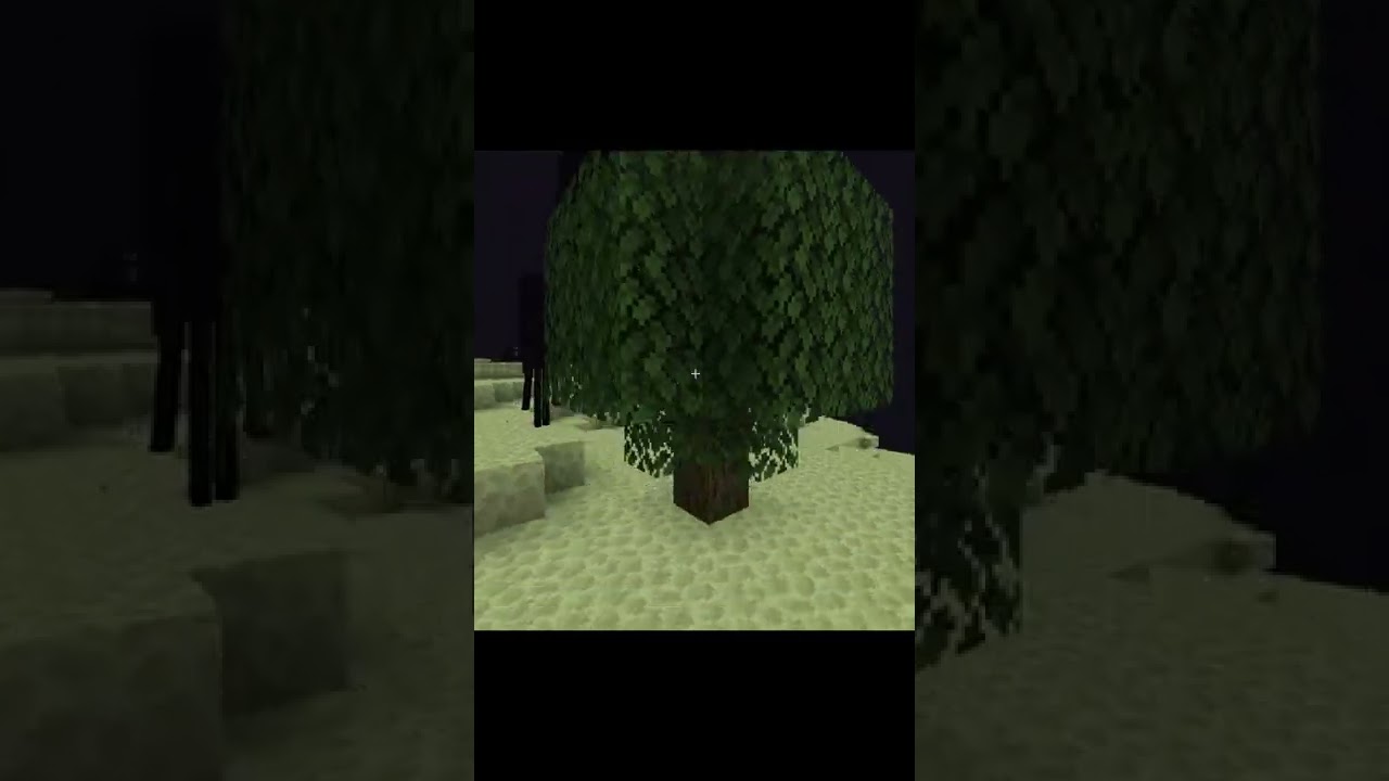 Minecraft Can Trees Grow in NETHER and END? YouTube