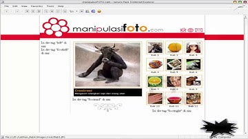 Cara Membuat Website dengan Dreamweaver dan Photoshop part 16 - Behaviors / JavaScript