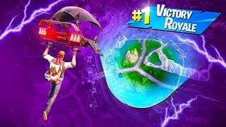Can you win a game of Fortnite without ever landing?