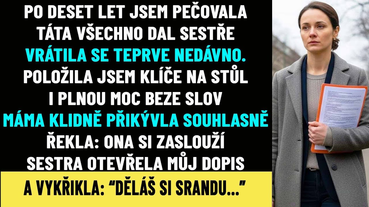 Rodiče Si Vybrali Moji Sestru Místo Mě – Dokud Ji Můj Dopis Nedonutil Křičet: „Děláš Si Legraci?!“