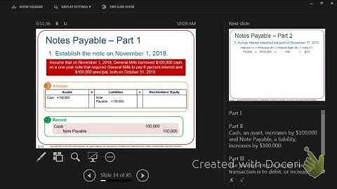 ACC110 Ch 10 Pt 2 6th Ed