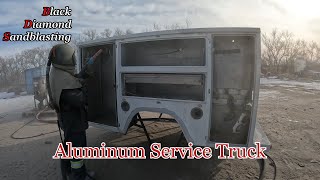 How to Blast Aluminum: Sand Blasting Service Truck