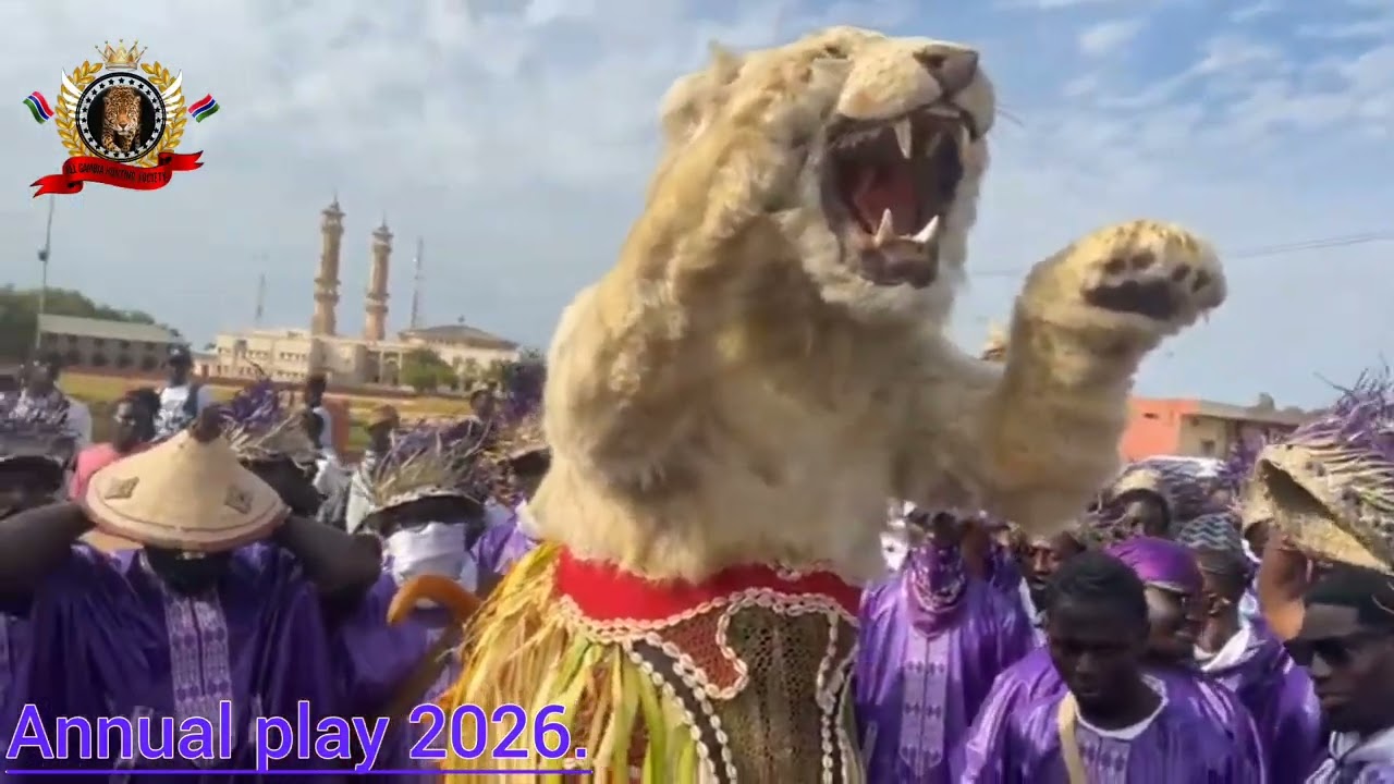 Odilleh hunting society, the Gambia annual play 2026, 4 o'clock.